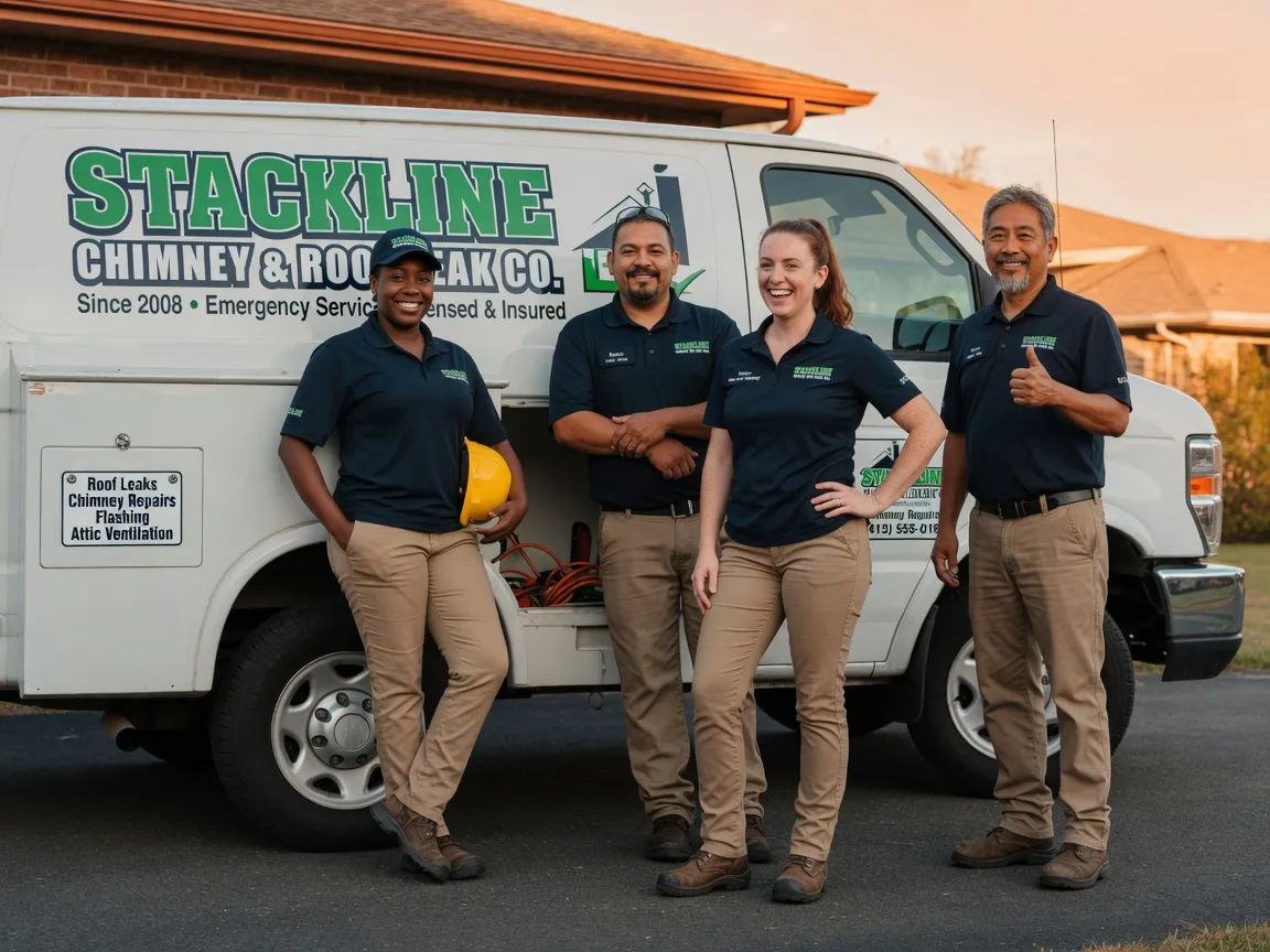 Chimney flashing repair company in Paris, ME